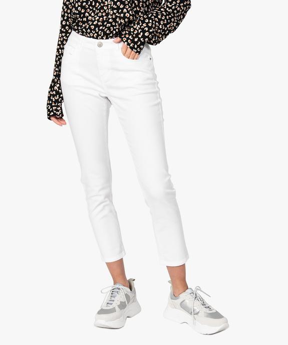 Jean femme skinny 7/8ème vue1 - GEMO (JEAN) - GEMO