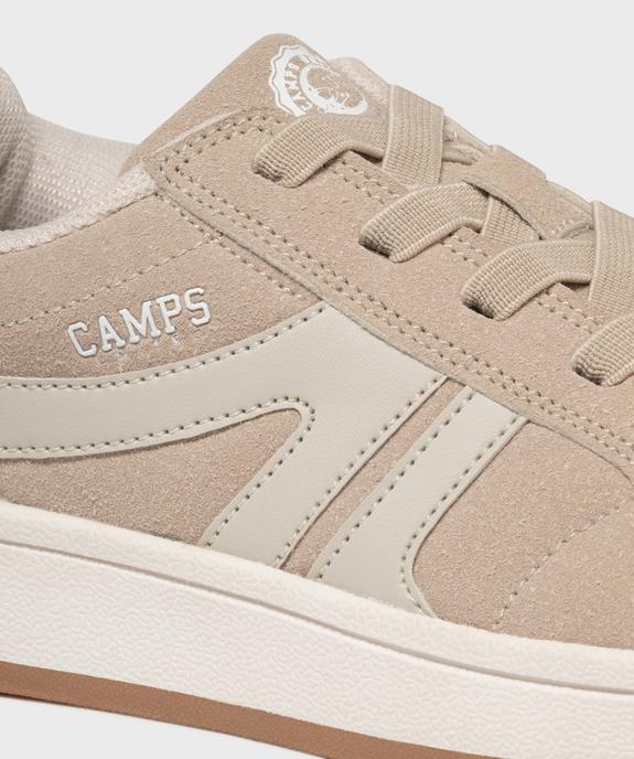 Baskets à lacets esprit campus fille - Camps United vue6 - CAMPS - GEMO