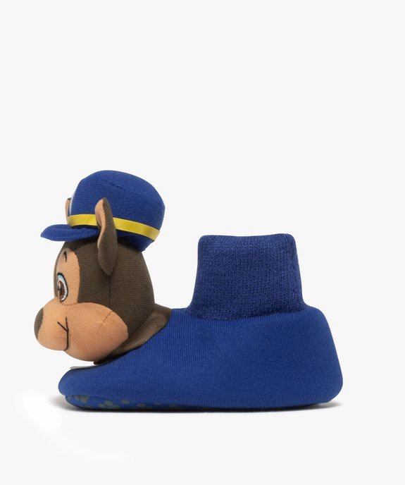 Chaussons garçon en volume Chase avec col chaussette - Pat Patrouille vue3 - PAT PATROUILLE - GEMO