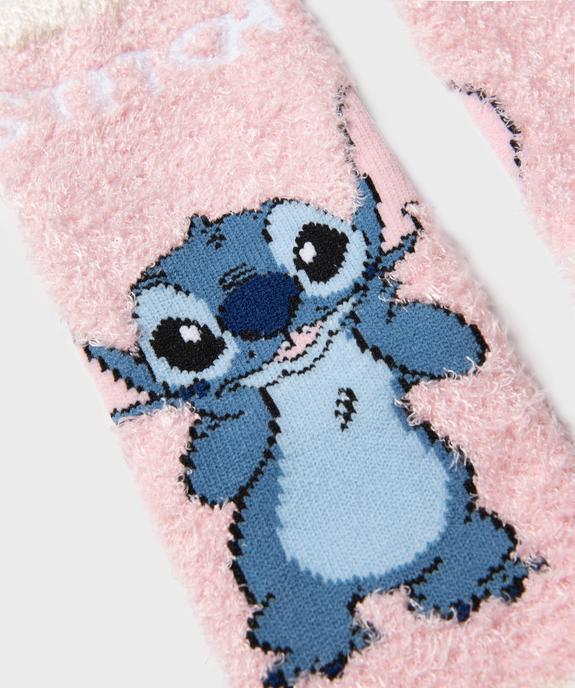 Chaussettes douillettes à motif Stitch fille - Disney vue2 - LILO & STITCH - GEMO