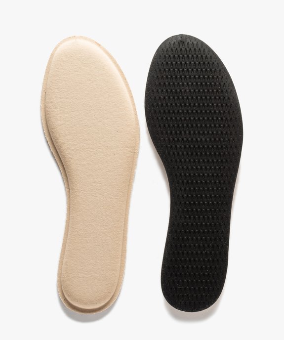 Semelles en mousse absorbante vue1 - GEMO(ENTRETIEN) - GEMO