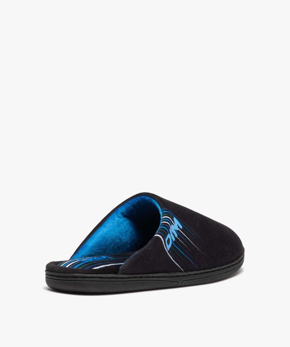 Chaussons homme mules tout confort en velours - DIM vue4 - DIM - GEMO