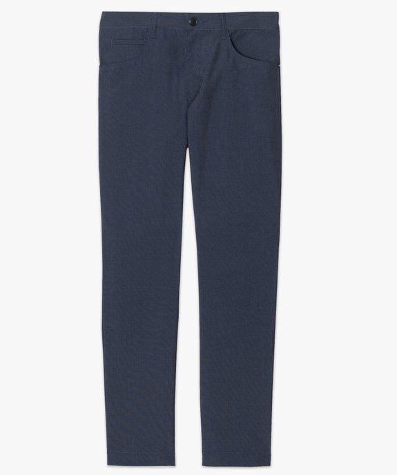 Pantalon à rayures de ville vue4 - GEMO (HOMME) - GEMO