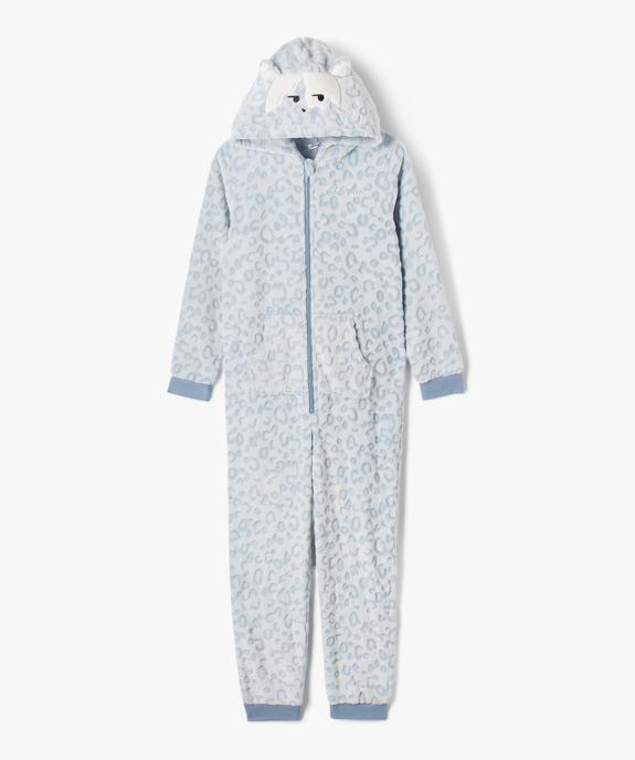 Combinaison pyjama à capuche motif animal fille - GEMO (JUNIOR) Combinaison pyjama à capuche motif animal fille vue1 - GEMO (JUNIOR) - GEMO