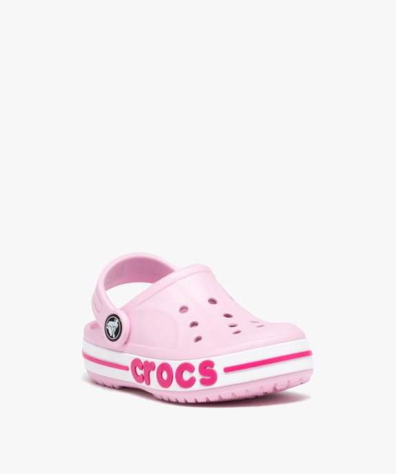 Sabots souples fille unies à semelle épaisse Bayaband - Crocs vue2 - CROCS - GEMO