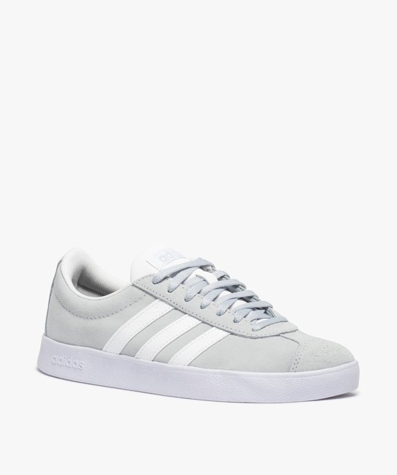 Baskets femme bicolores à lacets - Adidas VL Court vue2 - ADIDAS - GEMO
