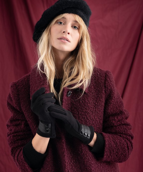 Gants femme à doublure chaude vue2 - GEMO (ACCESS) - GEMO