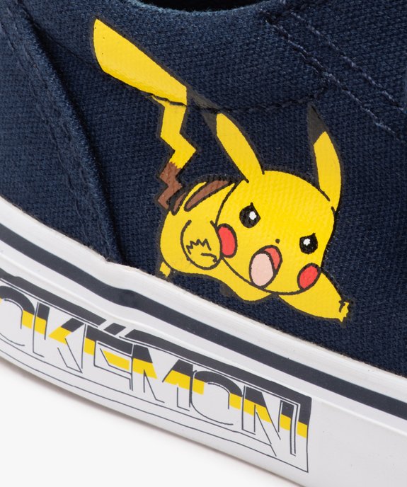 Baskets garçon en toile à bout renforcé - Pikachu vue6 - POKEMON - GEMO