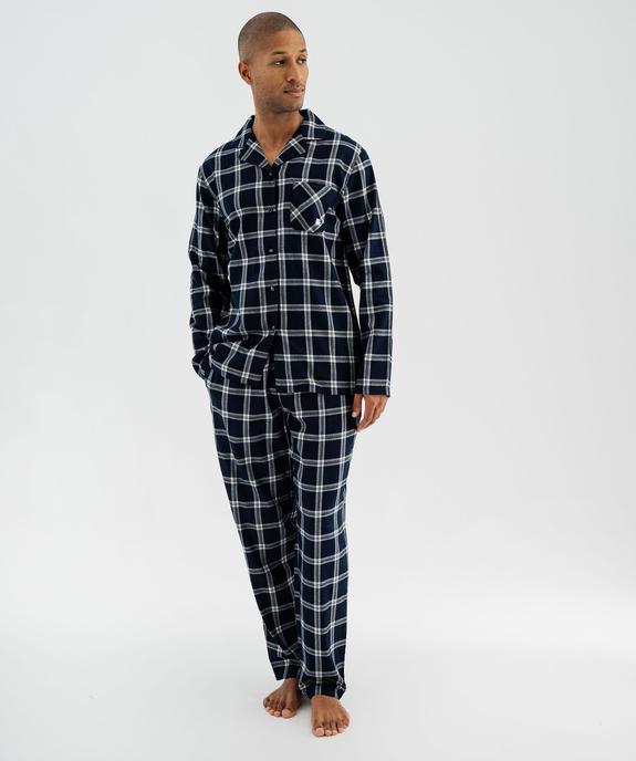 Pyjama à carreaux homme - LuluCastagnette vue1 - LULUCASTAGNETTE - GEMO