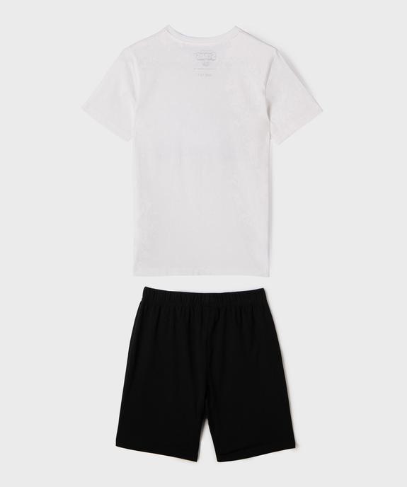 Pyjashort en jersey de coton imprimé garçon - Brawl Stars vue3 - BRAWL STARS - GEMO