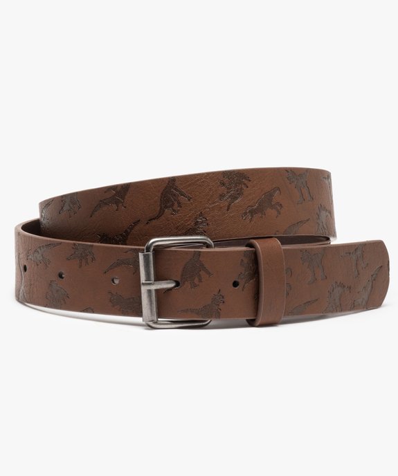 Ceinture garçon avec motifs dinosaures  vue1 - GEMO (ENFANT) - GEMO