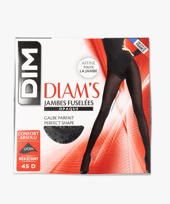 Collants opaques jambes fuselées Diam's femme - DIM (lot de 2) vue3 - DIM - GEMO