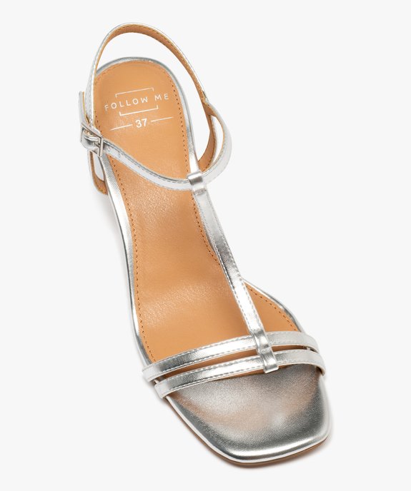 Sandales à talon multibrides femme vue6 - FOLLOW ME - GEMO