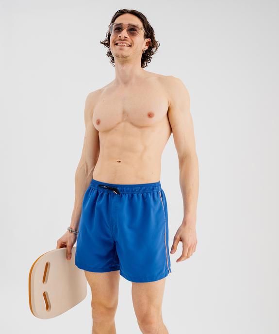 Short de bain avec taille ajustable homme vue1 - GEMO 4G HOMME - GEMO