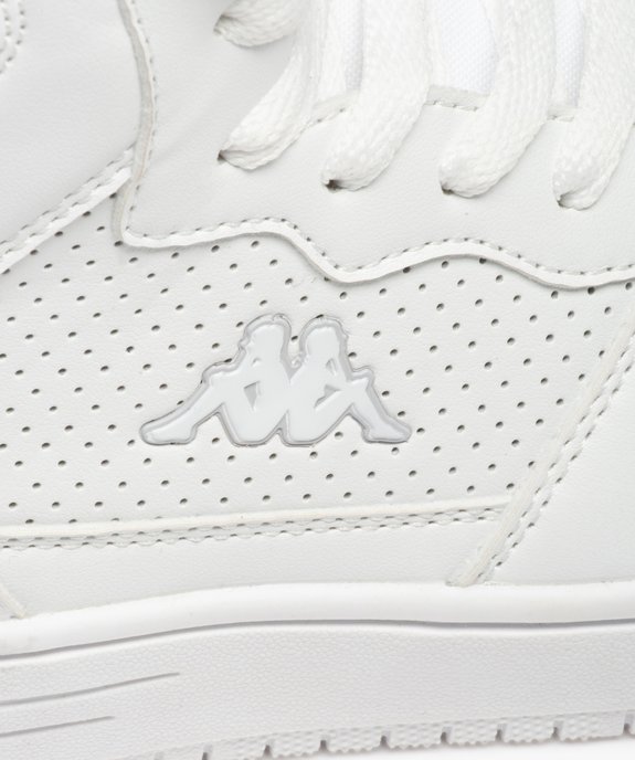 Baskets garçon mid-cut unies à lacets – Kappa Falcon vue6 - KAPPA - GEMO