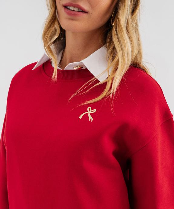 Sweat à motif femme - Gémo X Lulu la Nantaise vue2 - GEMO 4G FEMME - GEMO