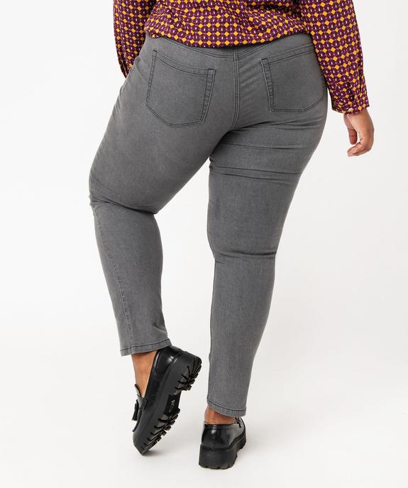 Jean Regular femme grande taille vue3 - GEMO 4G GT - GEMO