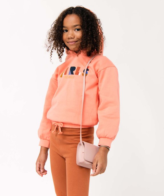 Sac fille format mini avec rabat  vue4 - GEMO (ENFANT) - GEMO