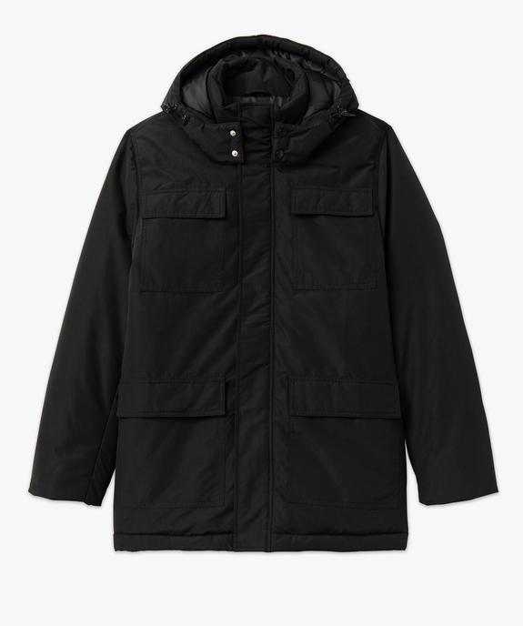 Parka multipoche à capuche homme vue4 - GEMO 4G HOMME - GEMO