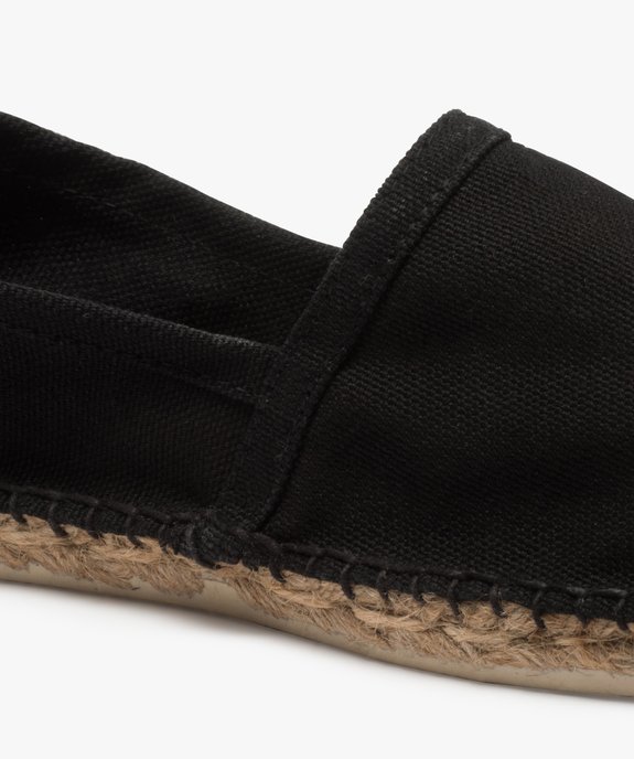 Espadrilles femme unies en coton bio – Mieux vue6 - GEMO 4G FEMME - GEMO