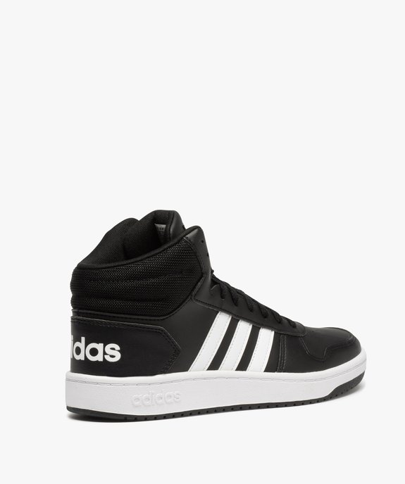 Baskets homme semi-montantes bicolores – Adidas Hoops vue4 - ADIDAS - GEMO