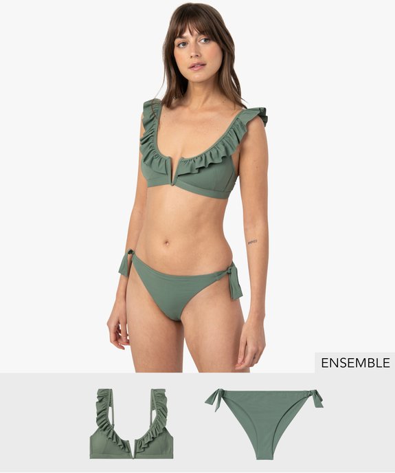 Ensemble maillot de bain 2 pièces femme  - GEMO