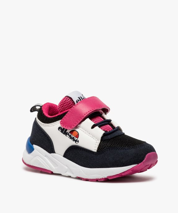 Baskets fille à scratch multimatières - Ellesse vue2 - ELLESSE - GEMO