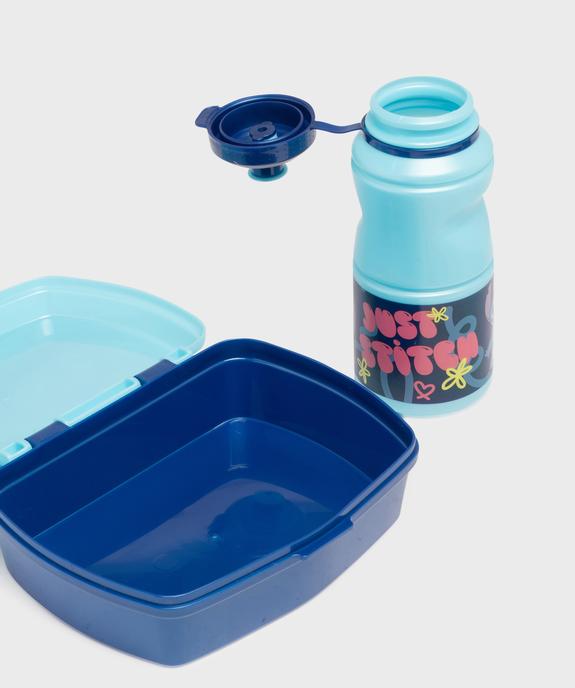 Boite à goûter avec gourde enfant motif Stitch - Disney vue4 - LILO & STITCH - GEMO