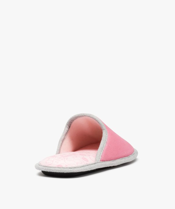 Chaussons femme mules plates Les Aristochats – Disney vue4 - ARISTOCHATS - GEMO