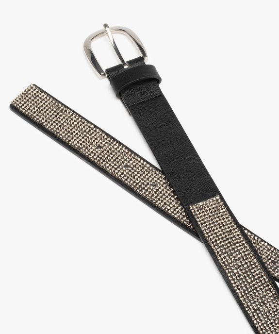 Ceinture femme brillante à strass vue2 - GEMO (ACCESS) - GEMO