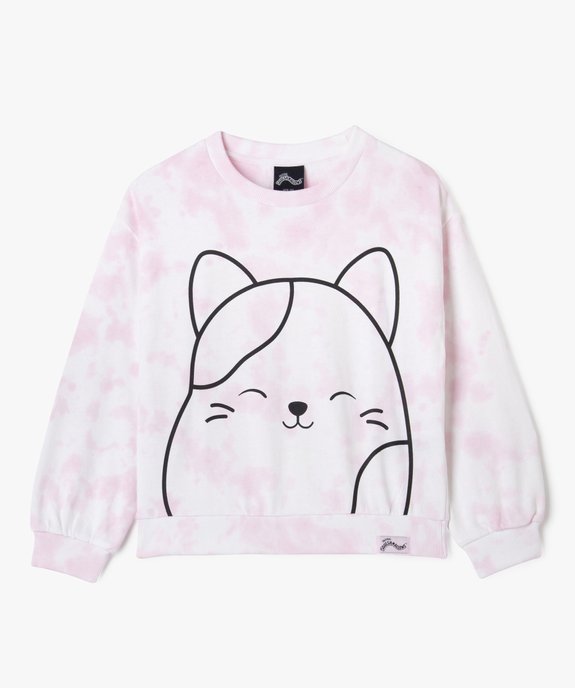 Sweat imprimé intérieur molletonné fille - Original Squishmallows vue1 - SQUISHMALLOWS - GEMO