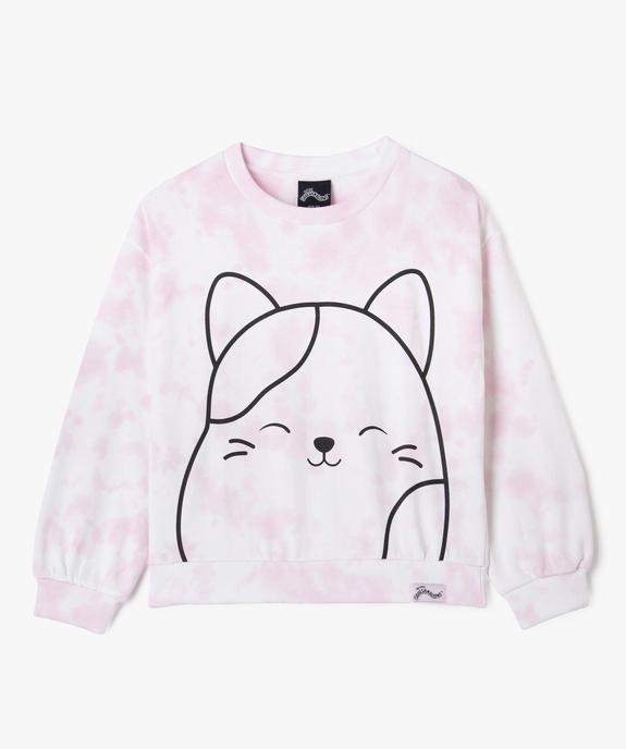 Sweat imprimé intérieur molletonné fille - Original Squishmallows vue1 - SQUISHMALLOWS - GEMO