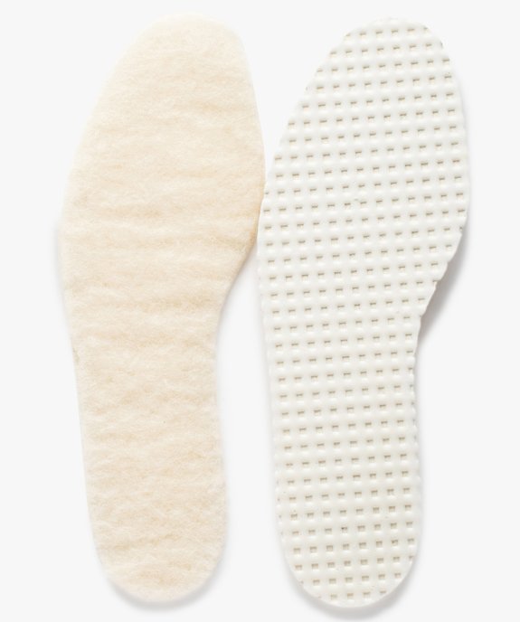 Semelle 100% laine homme vue1 - GEMO(ENTRETIEN) - GEMO