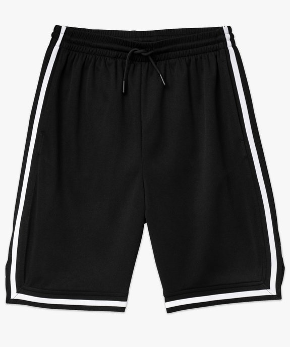 Bermuda de sport avec bandes contrastantes homme vue6 - GEMO (HOMME) - GEMO
