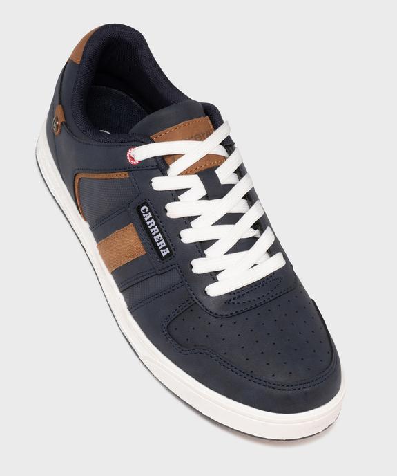 Baskets basses à lacets look rétro homme - Carrera vue6 - CARRERA - GEMO