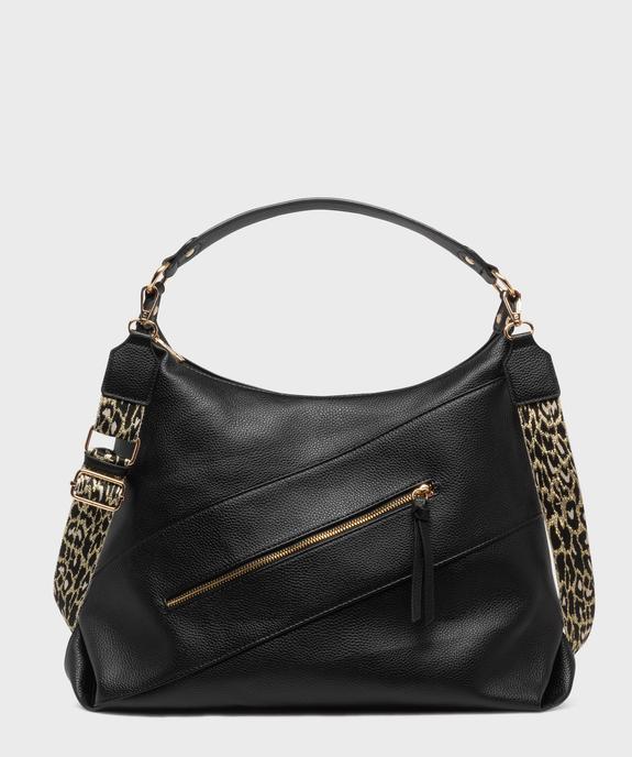 Sac grand format à anse et bandoulière fantaisie femme vue1 - GEMO (ACCESS) - GEMO