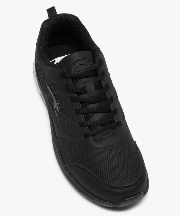 Baskets homme unies à semelle bulle d’air - Airness vue5 - AIRNESS - GEMO