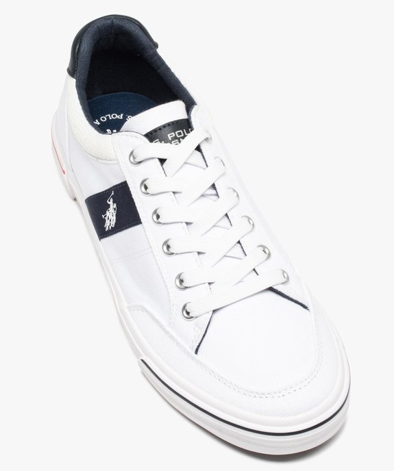 Baskets homme en toile unie à lacets – US Polo Assn vue6 - US POLO - GEMO
