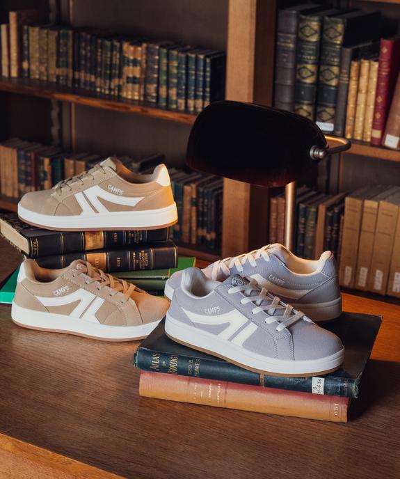 Baskets basses style skateshoes garçon - Camps United vue7 - CAMPS - GEMO