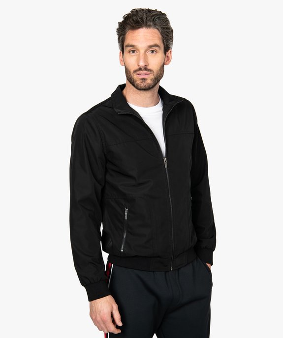 Blouson homme façon bomber au toucher satiné vue1 - GEMO (HOMME) - GEMO