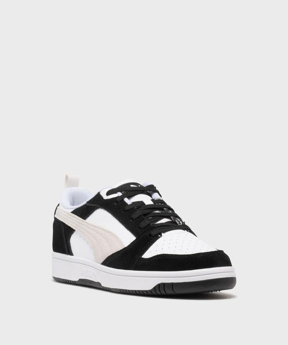 Baskets basses en cuir Rebound V6 homme - Puma vue2 - PUMA - GEMO