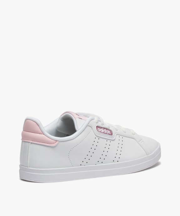Tennis femme bicolores à lacets - Adidas vue4 - ADIDAS - GEMO