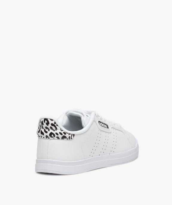 Tennis femme unies à lacets – Adidas Courtpoint CL X vue4 - ADIDAS - GEMO