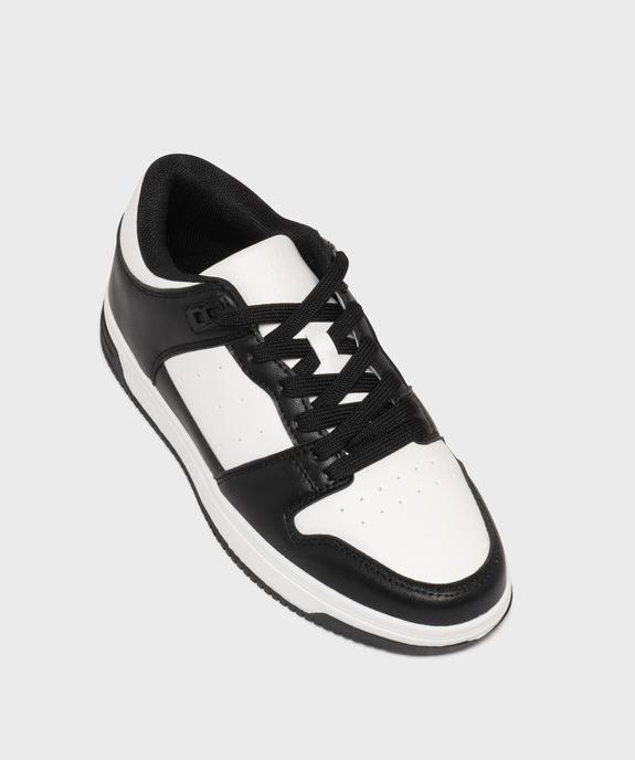 Baskets bicolores à lacets femme - Camps United vue5 - CAMPS - GEMO