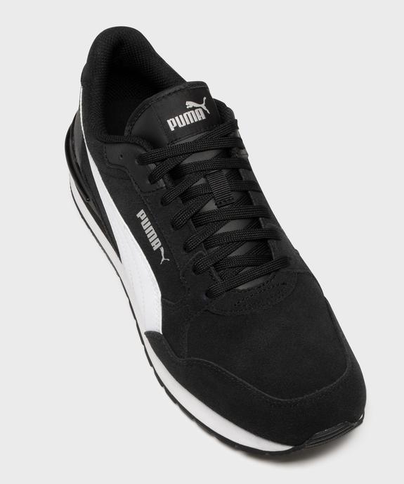 Baskets basses ST Runner V4 en cuir suédé homme - Puma vue5 - PUMA - GEMO