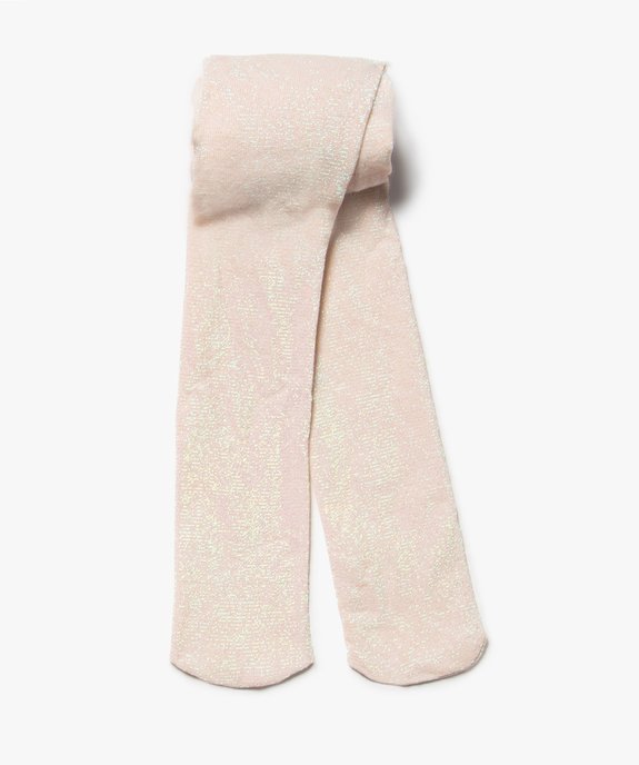 Collants bébé fille en voile pailleté vue1 - GEMO(BEBE DEBT) - GEMO