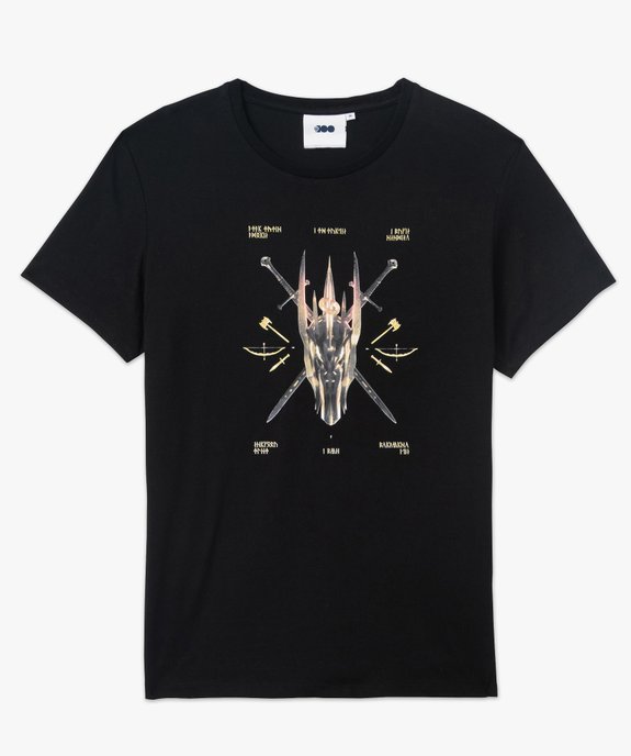 Tee-shirt à manches courtes imprimé homme - Seigneur des anneaux vue4 - SEIGNEUR ANNEAU - GEMO