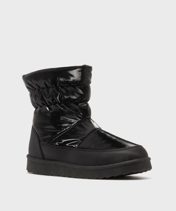 Boots de neige en textile avec doublure chaude femme - Follow Me vue2 - FOLLOW ME - GEMO