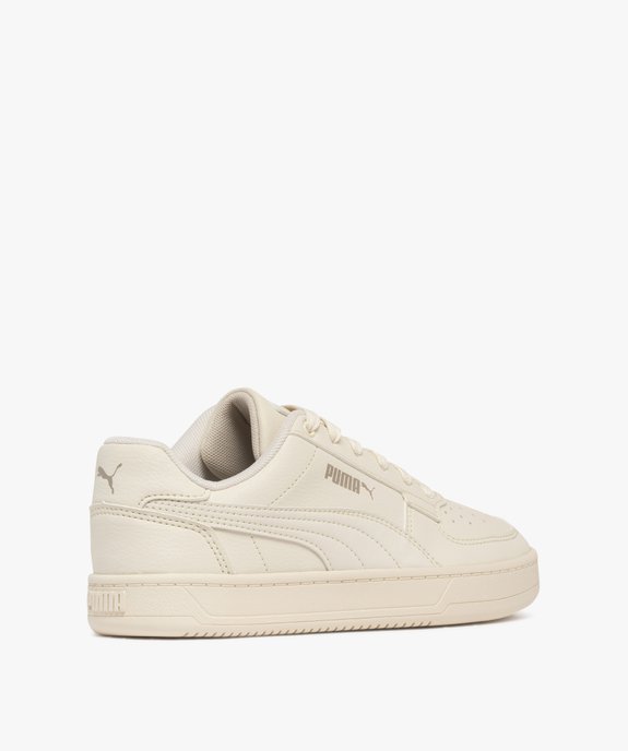 Baskets femme dessus en cuir uni style rétro Caven 2.0 - Puma vue4 - PUMA - GEMO
