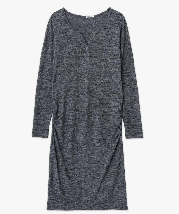 Robe de grossesse en maille souple et extensible vue4 - GEMO(FEMME PAP) - GEMO